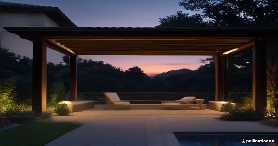 برجولات خشبية للفلل بتصميم عصري وفاخر